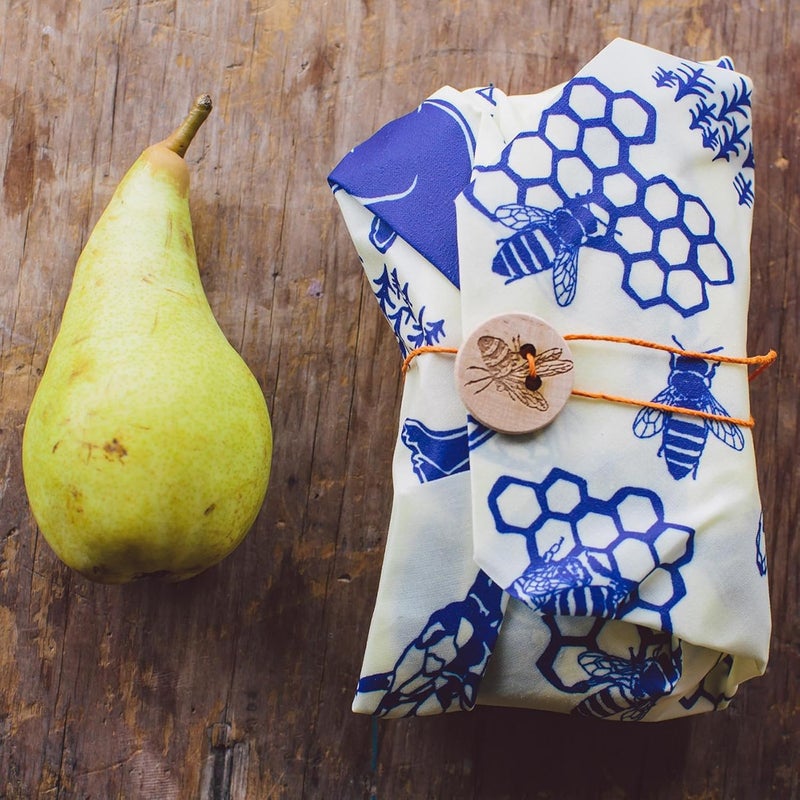 Bee's Wrap Beeswax Wraps for Food - Bees + Bears 3 Pack (2M 1 Sandwich) Made in USA Reusable & Organic Food Wraps, Sandwich Wrap - Eco-Friendly Alternative to Aluminum Foil & Plastic Wrap - Image 5